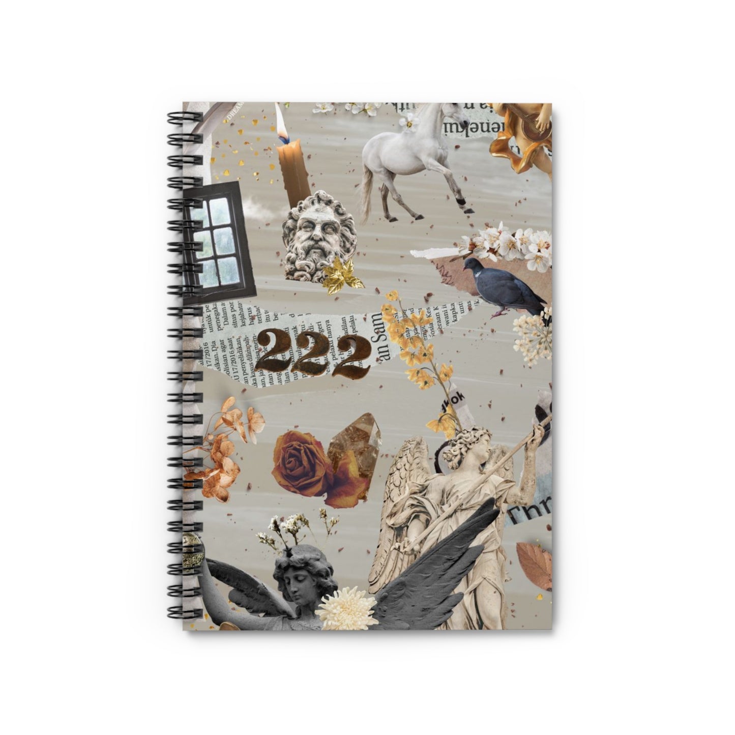 222 Spiral Notebook - Ruled Line