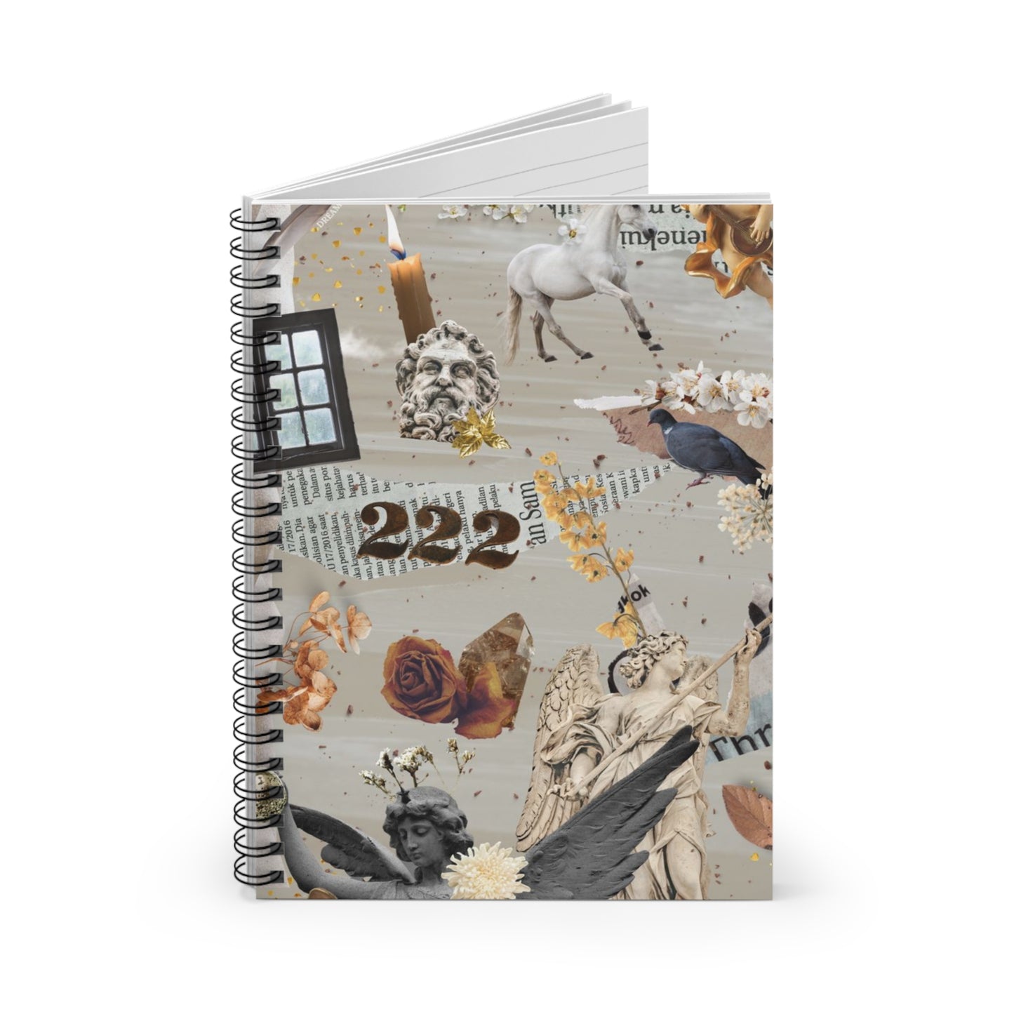 222 Spiral Notebook - Ruled Line