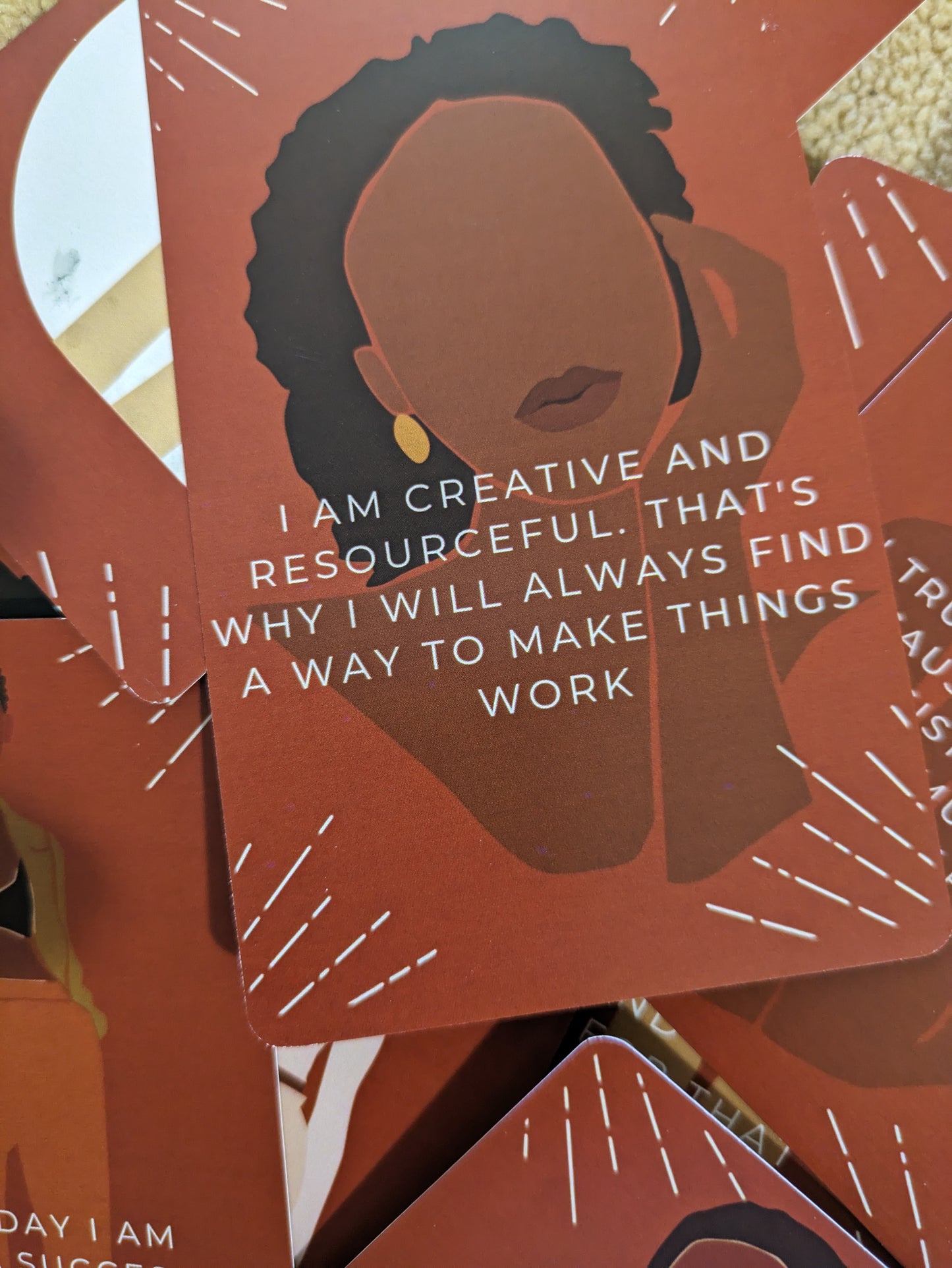 Lady Boss Affirmation Deck