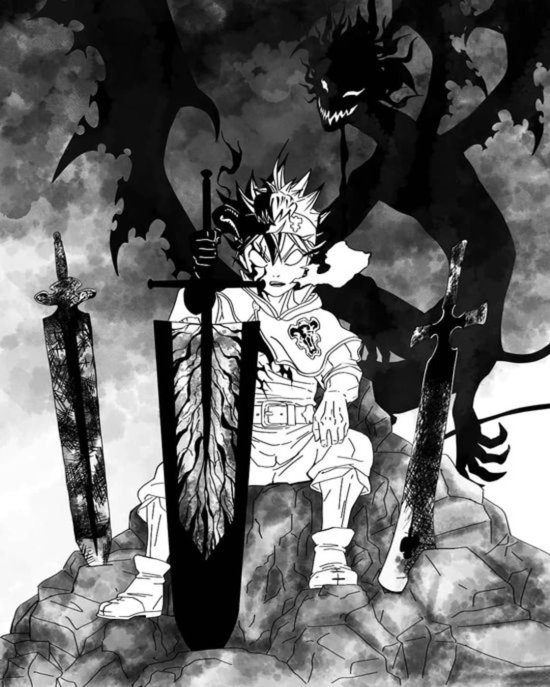 Grimoire Blessing – 4-Card Luck & Finance Reading (Black Clover Inspired)
