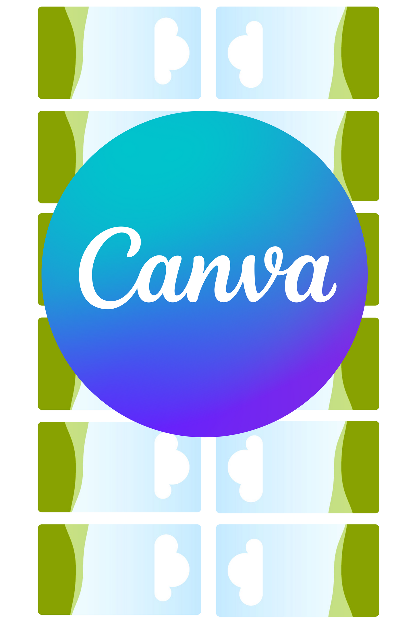 Print-Ready Tarot Card Template (Digital Download)
