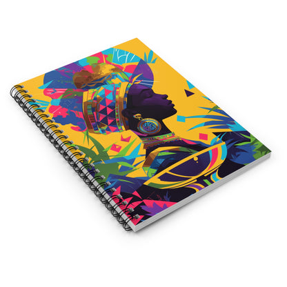 Adorned Crown Spiral Notebook - Ruled Line