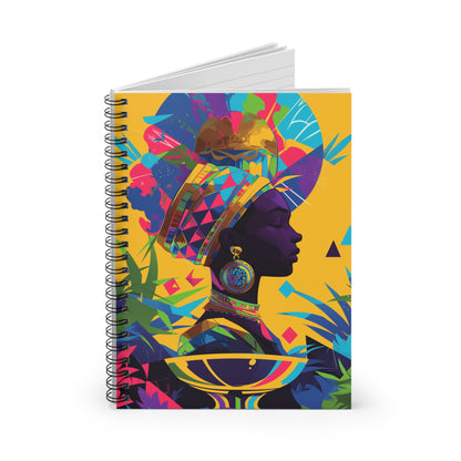 Adorned Crown Spiral Notebook - Ruled Line