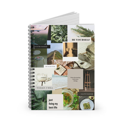 green vision Spiral Notebook - Ruled Line
