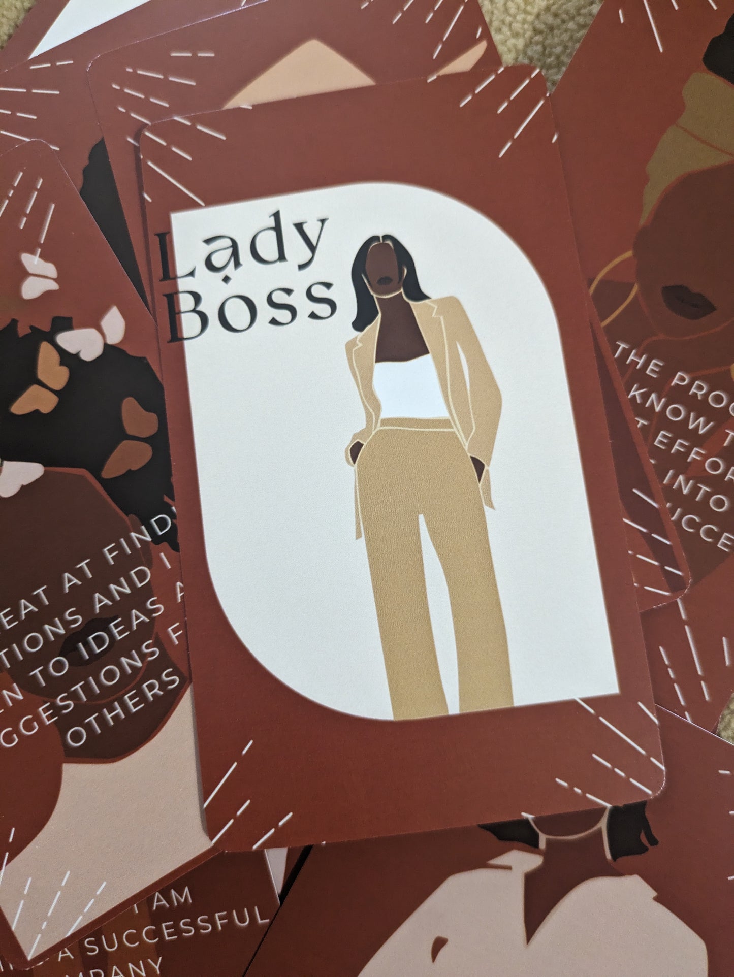 Lady Boss Affirmation Deck