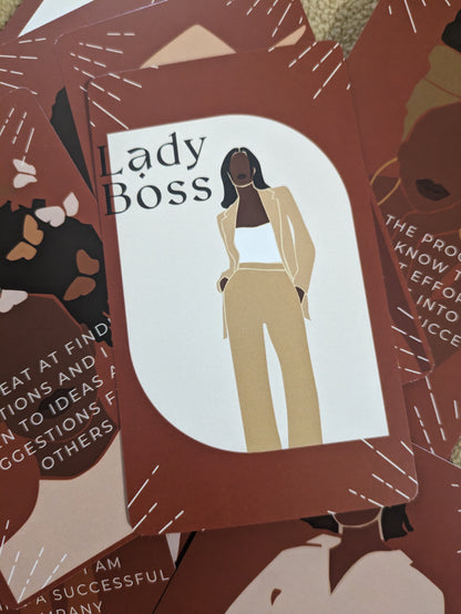 Lady Boss Affirmation Deck