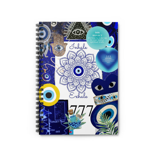 777 Spiral Notebook - Ruled Line