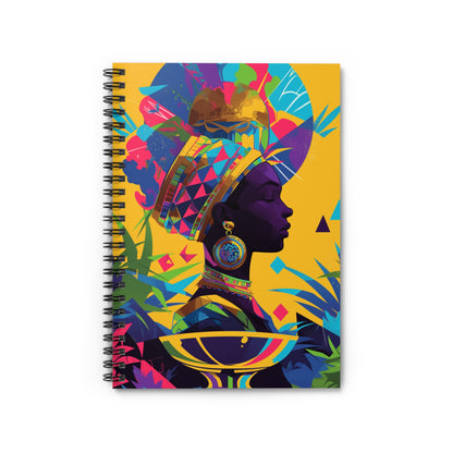 Adorned Crown Spiral Notebook - Ruled Line