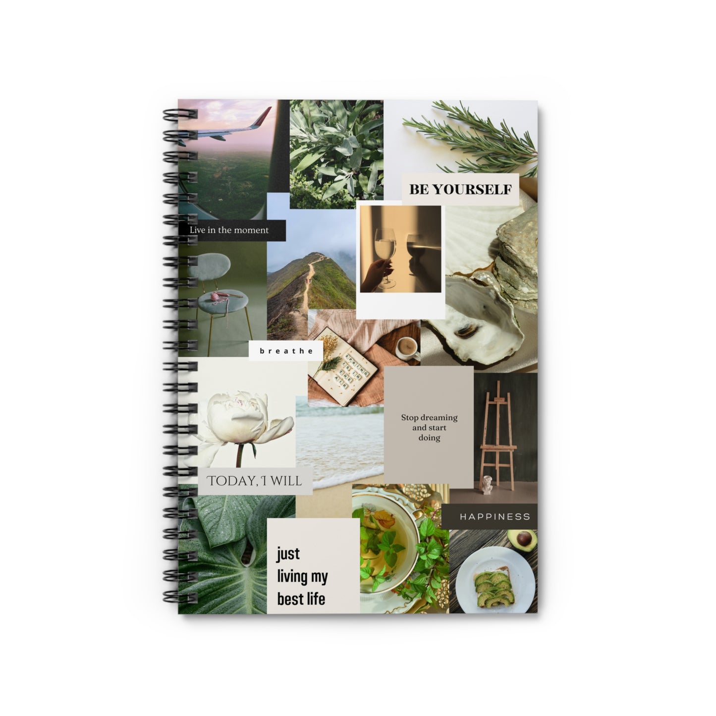 green vision Spiral Notebook - Ruled Line