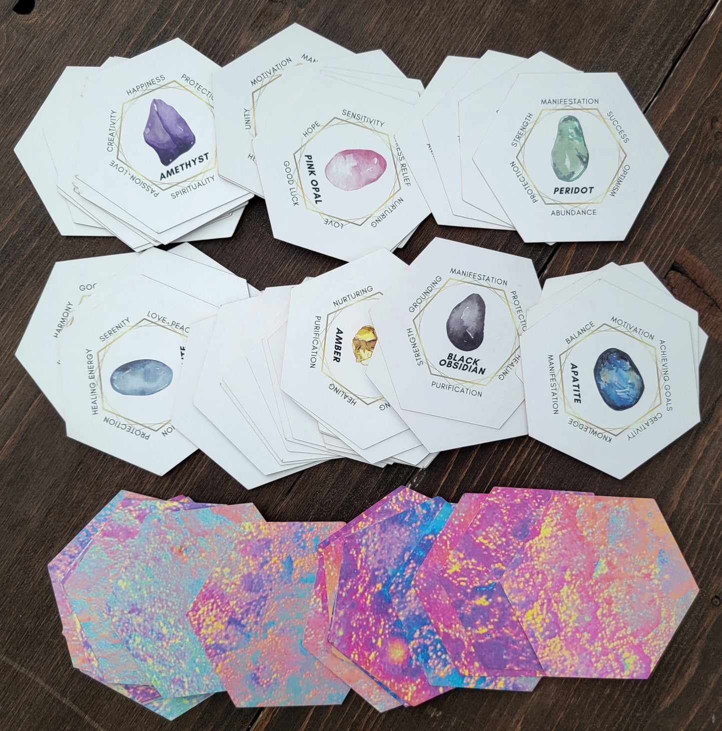Rock Steady Crystal Divination Deck