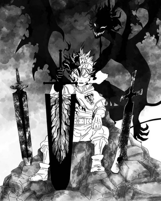 Grimoire Blessing – 4-Card Luck & Finance Reading (Black Clover Inspired)
